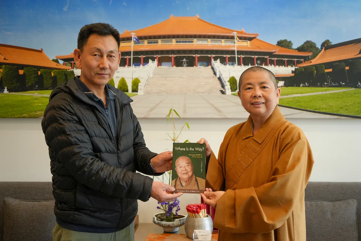 南天寺照顧不丹學子 不丹駐澳大使團副團長感謝
