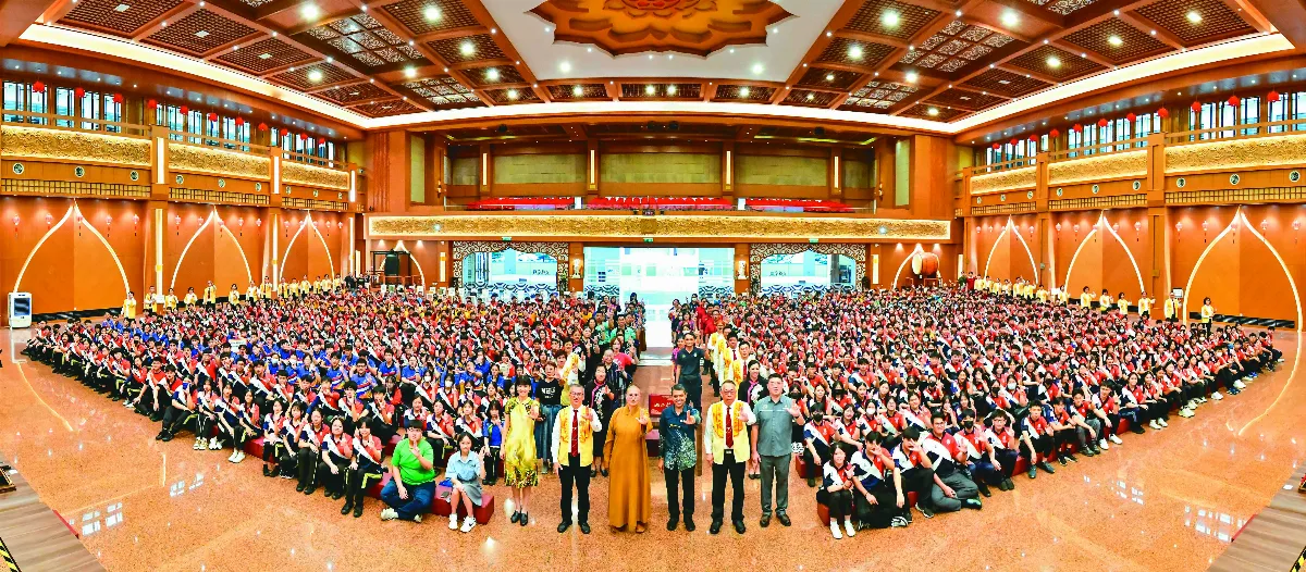 佛光山新馬寺 為逾2200考生祈福
