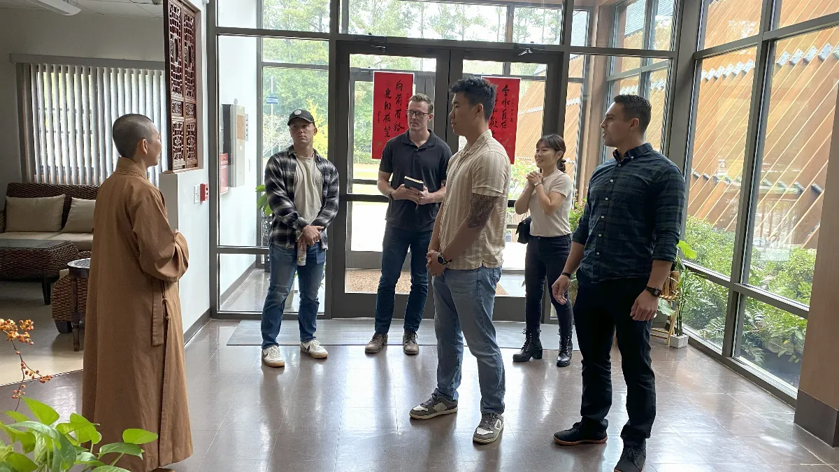 Fort Bragg Soldiers Visit Fo Guang Shan North Carolina Experiencing Buddhist and Chinese Cultural Heritage