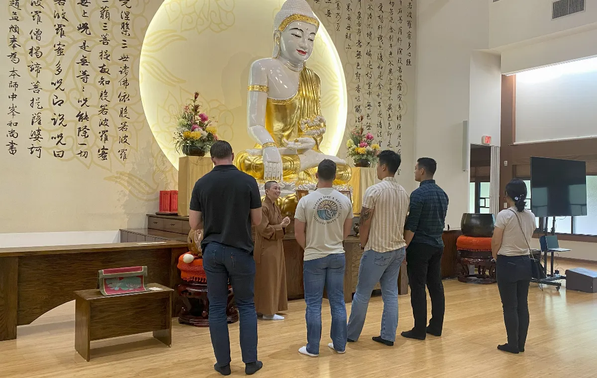 Fort Bragg Soldiers Visit Fo Guang Shan North Carolina Experiencing Buddhist and Chinese Cultural Heritage