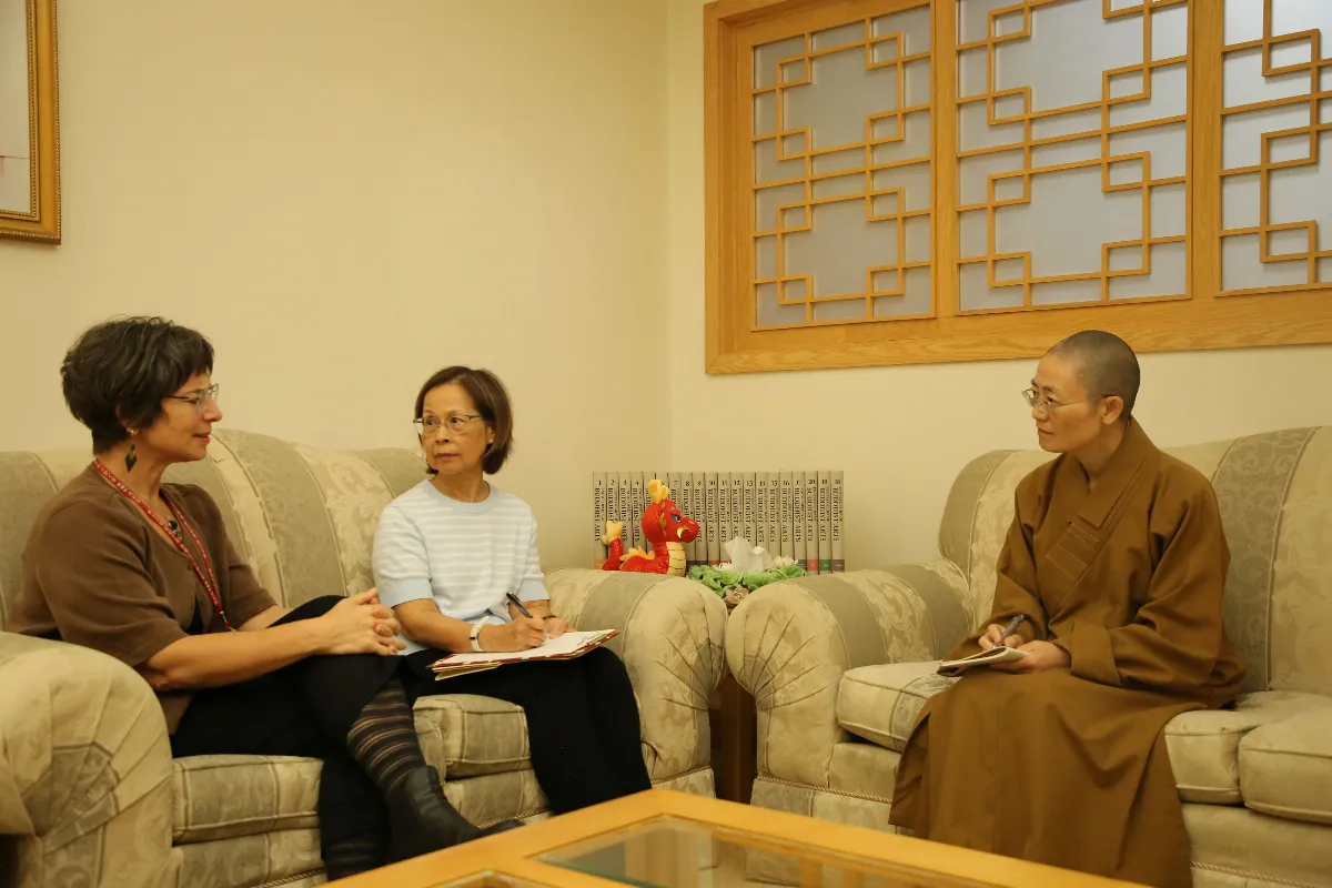Fo Guang Shan Toronto Recognized as Practicum Site for Psychological and Spiritual Counseling
