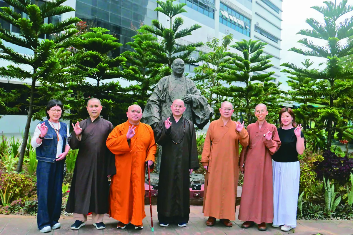 越南中央佛教執委會 參訪光明大學