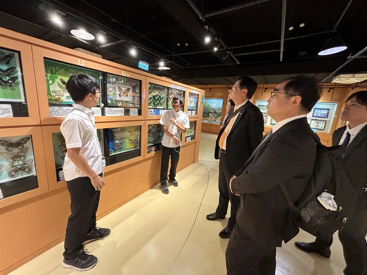 日本山口縣教育長訪台 交流AI、海洋教育
