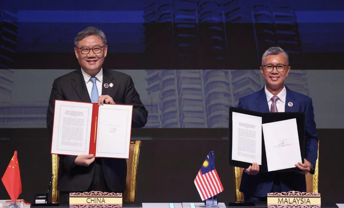 陸與東協簽署自貿區3.0版升級議定書 聯手應對美國關稅