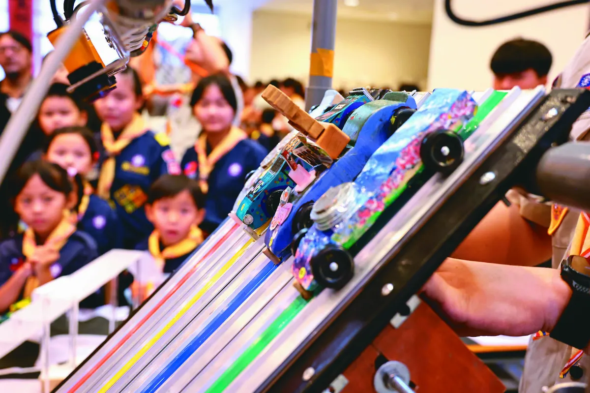 佛光童軍北區歡喜木頭車 歡樂競賽