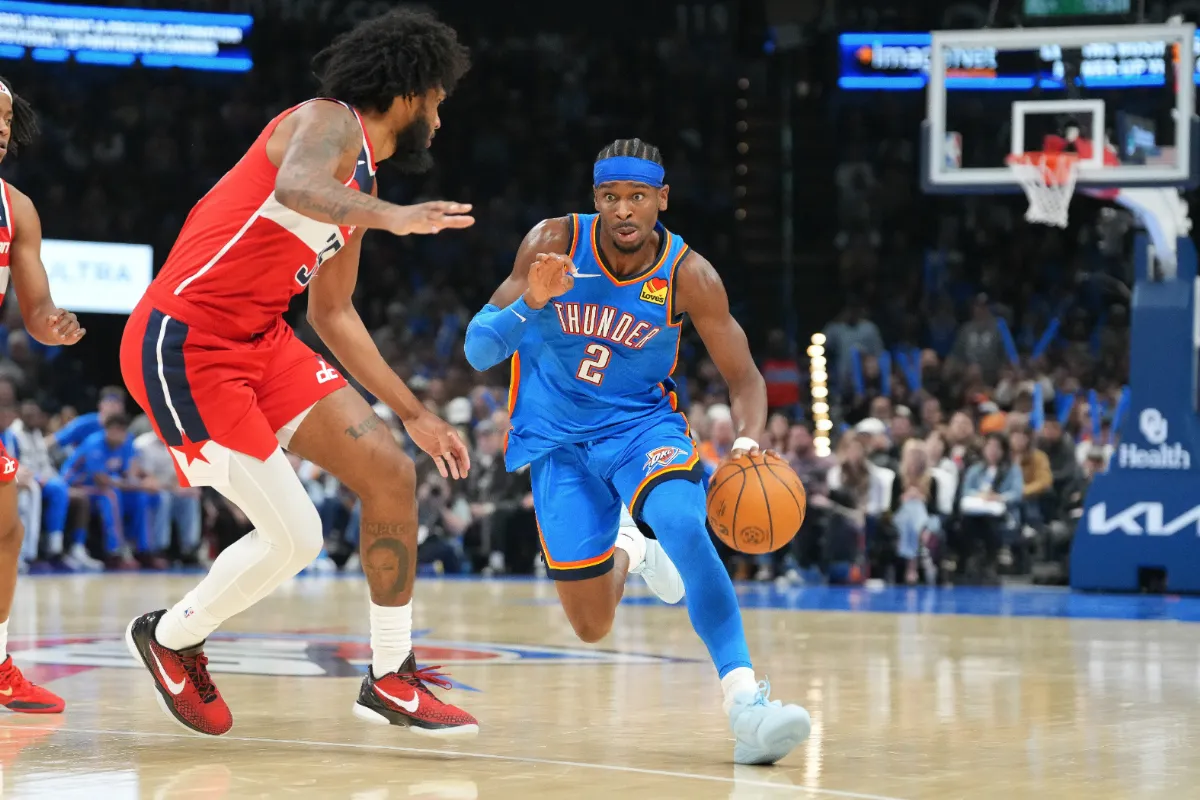 NBA／2前鋒缺陣還有SGA在 雷霆輕取巫師豪取開季6連勝