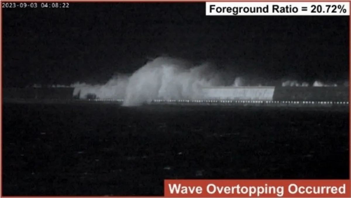 運研所研發AI浪襲預警技術 花蓮港、台11線建置系統強化防颱