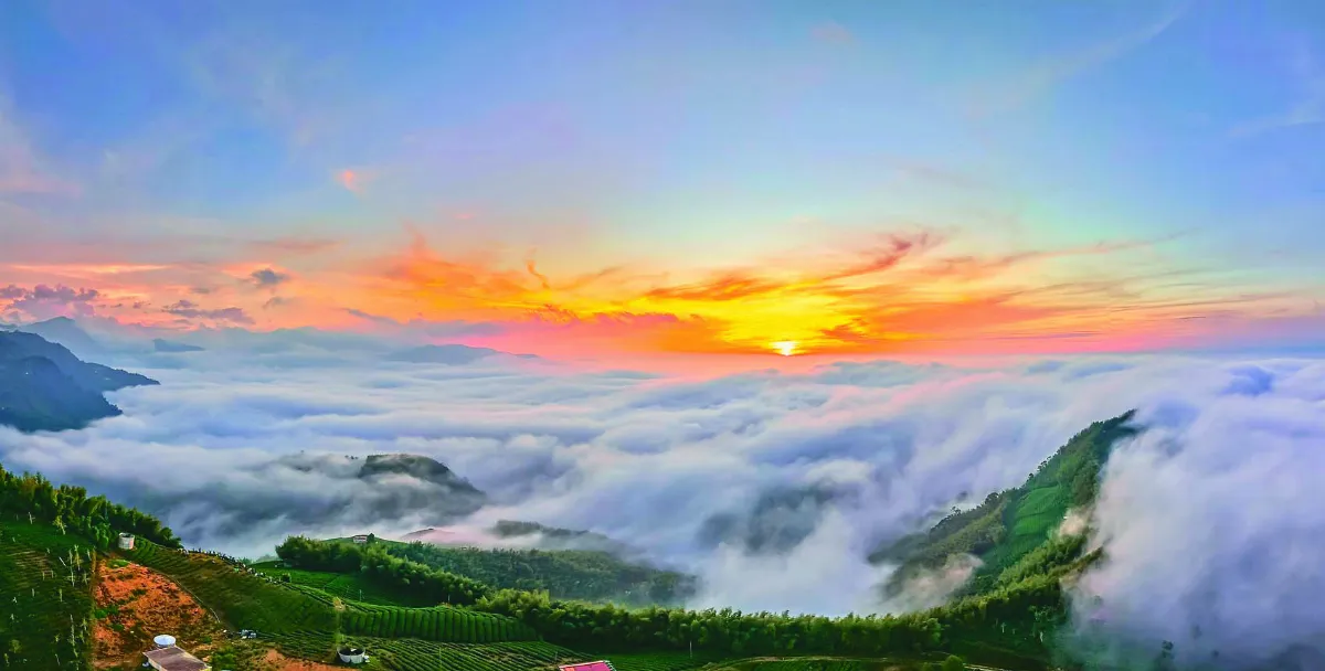 秋冬雲海季 浪漫首選大崙山