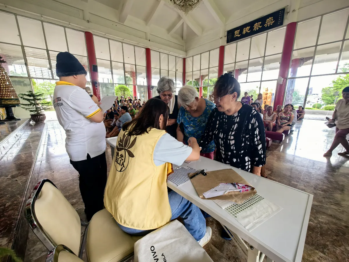 Chu Un Temple Holds Community Sharing Session — Spreading the Light of Dharma to Bring Comfort and Stability After the Earthquake