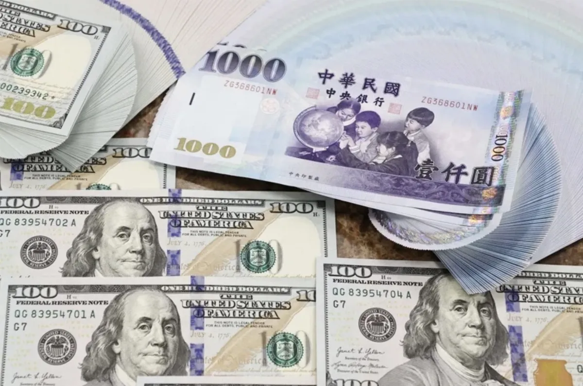 雙重壓力 新台幣貶破30.9元寫逾半年新低