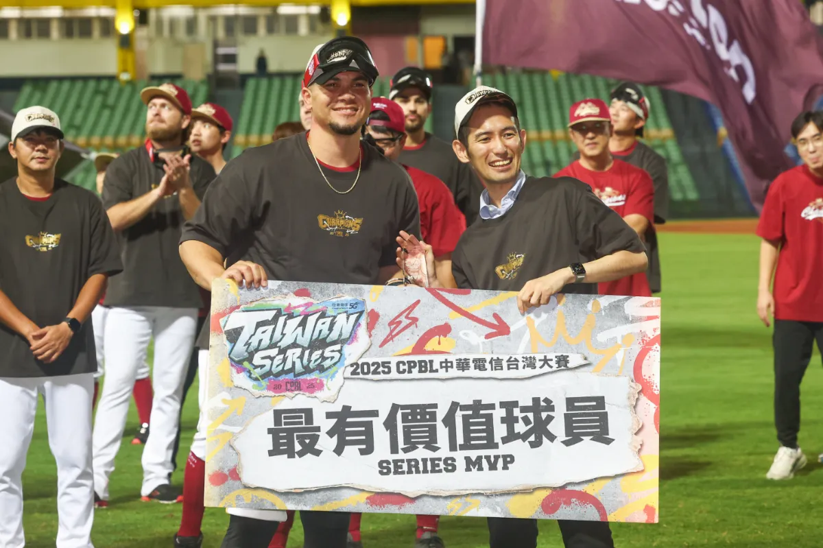 中職／繼台灣大賽MVP後 威能帝再奪年度MVP
