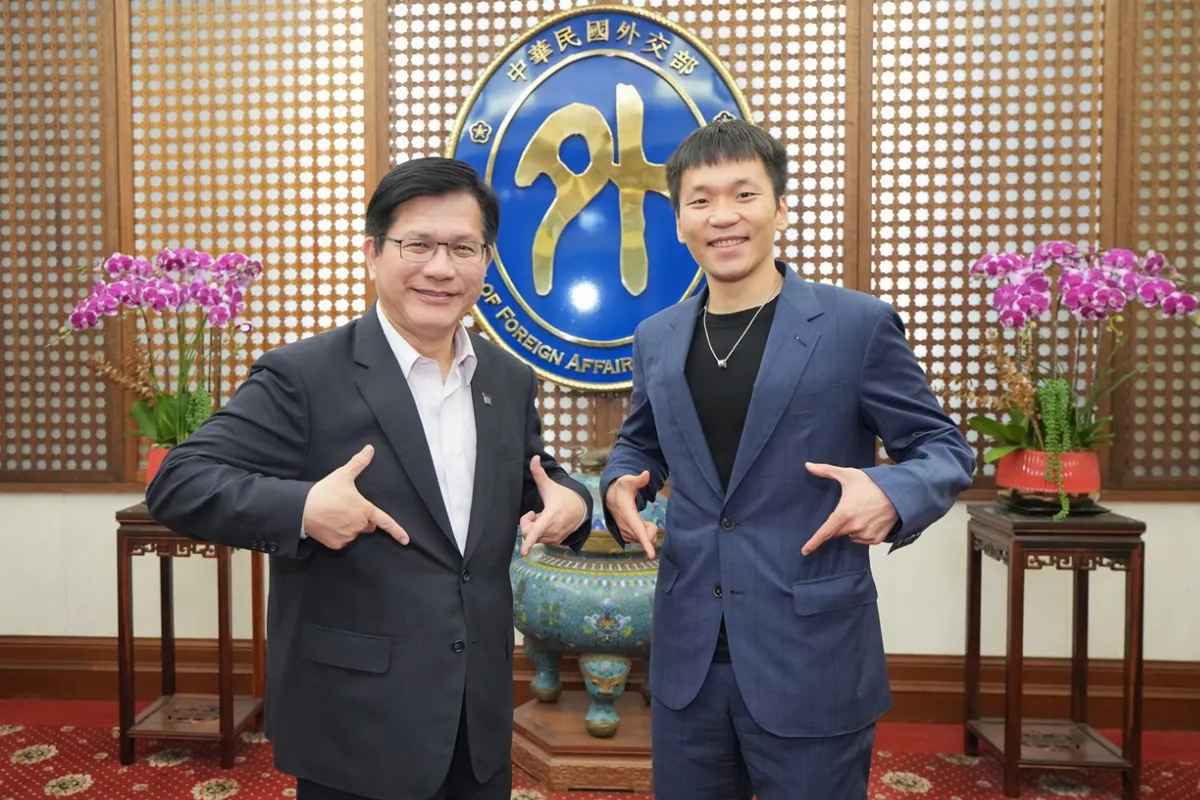 體壇／李洋與林佳龍交流 強化運動外交等議題