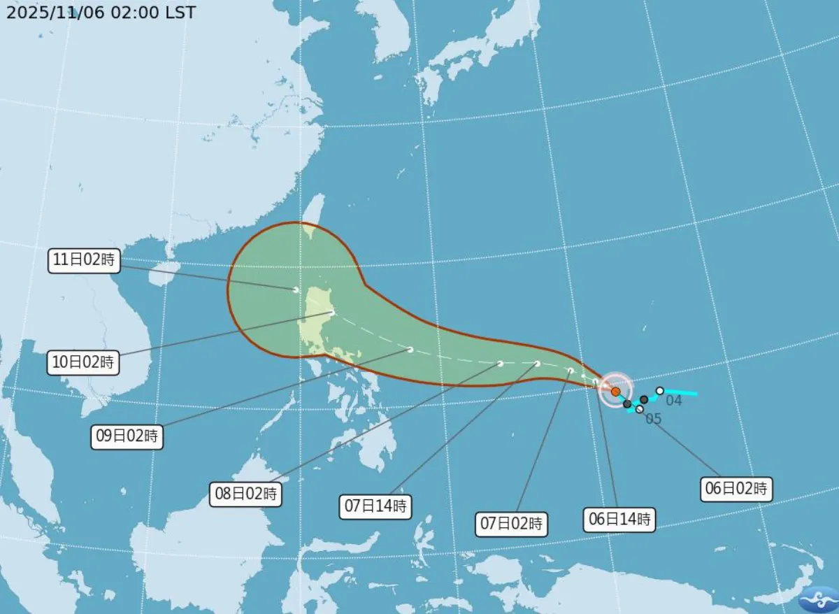 鳳凰颱風10日北轉逼近台灣 這3天影響最劇烈