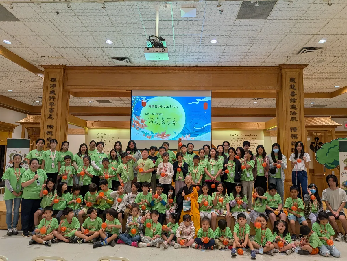 Fo Guang Shan Toronto Chinese School Mid-Autumn Cultural Class — Spreading Kindness, Beauty, and Joy