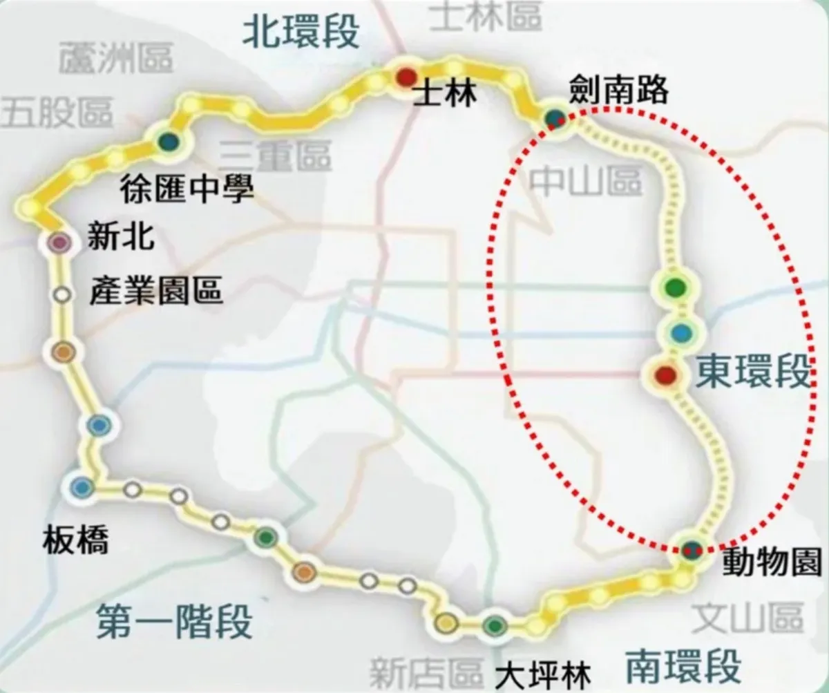 捷運東環段開工 蔣萬安：環狀線是台北的國際名片