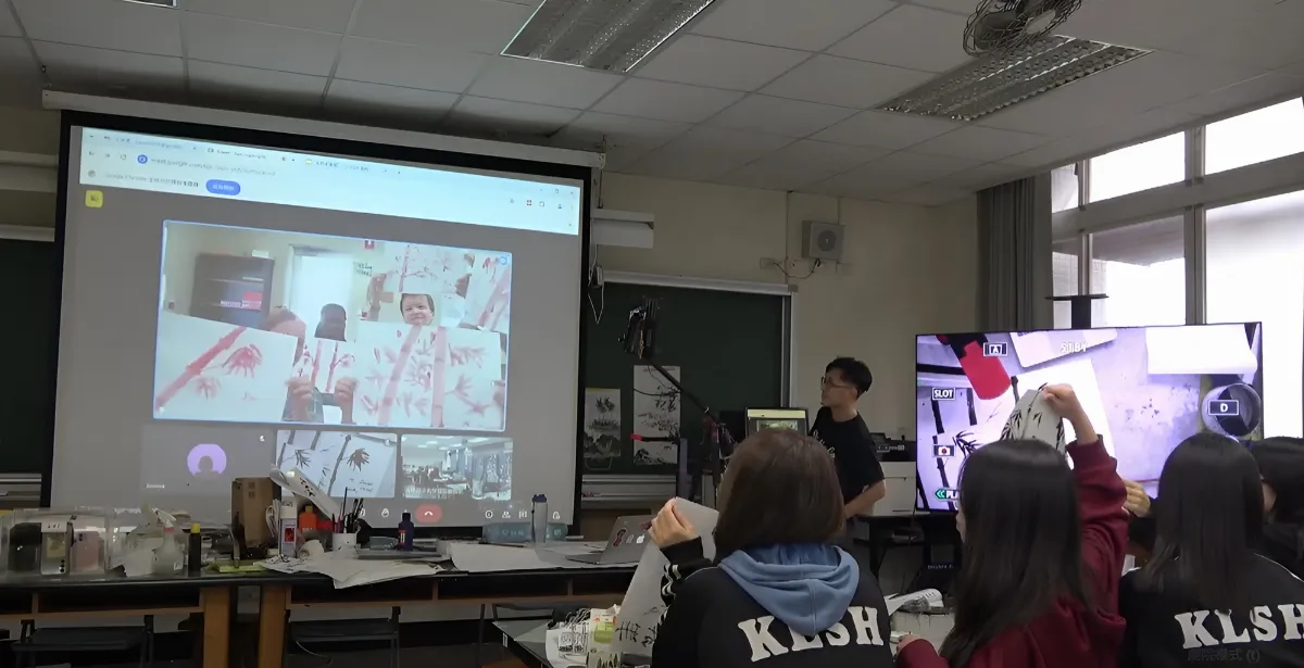 打造無國界學習場域   高中職與國外線上合作教學成果豐