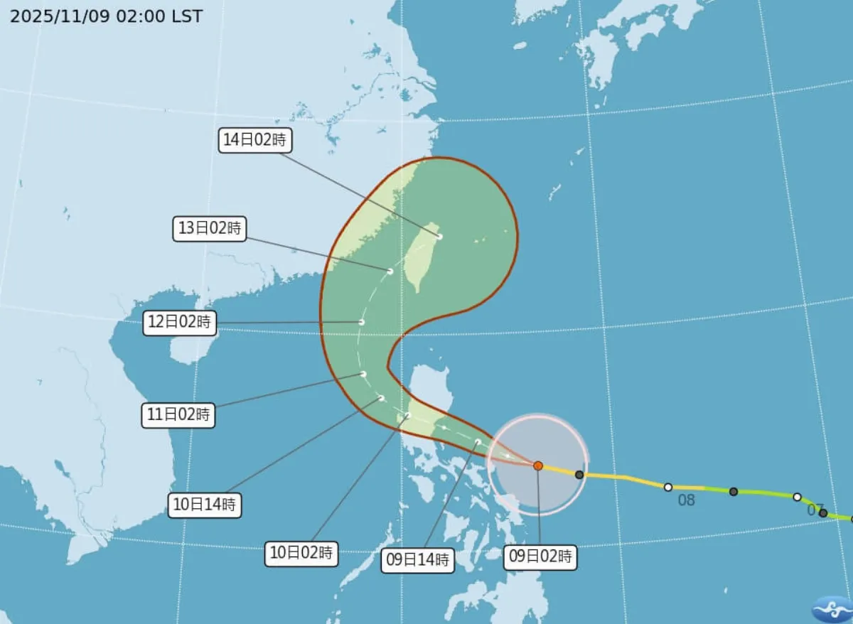 鳳凰颱風共伴東北季風 11、12日防致災雨