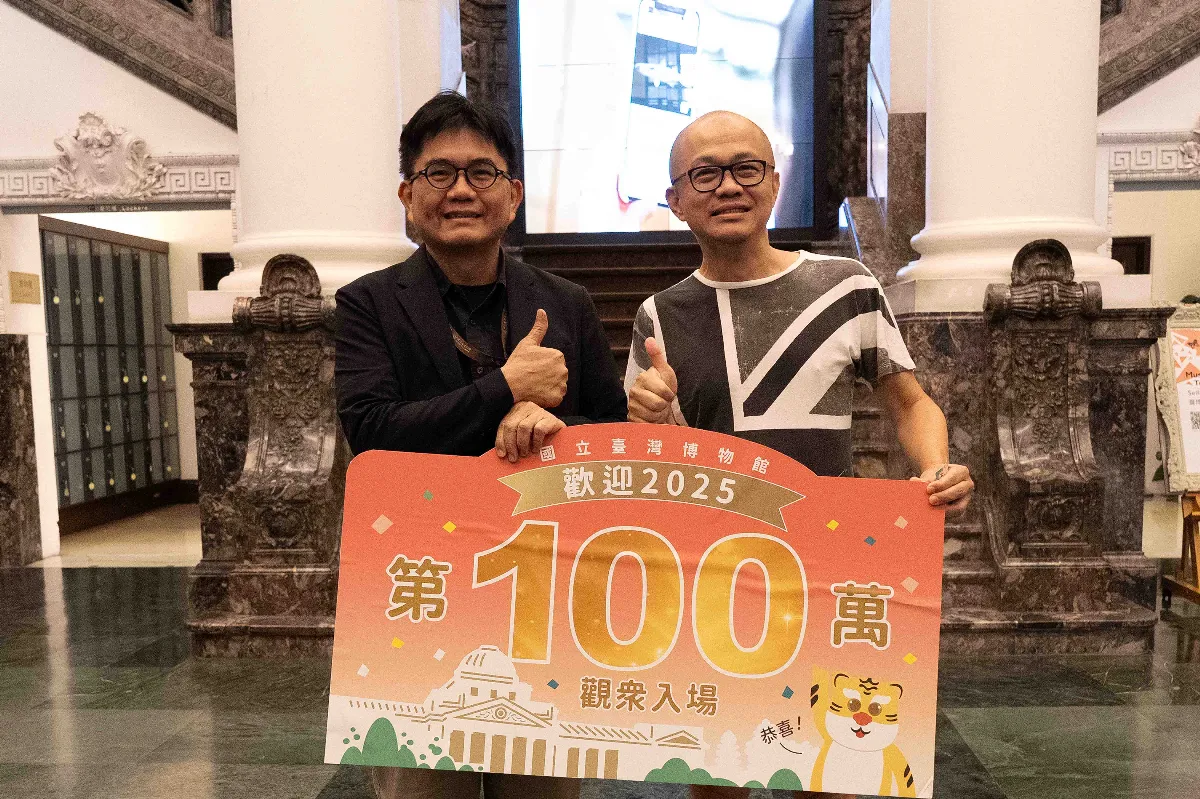 台博館117年里程碑！ 年度入館人次首破百萬