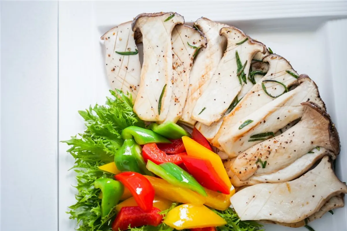 氣炸鍋輕鬆做小點 美味多汁杏鮑菇