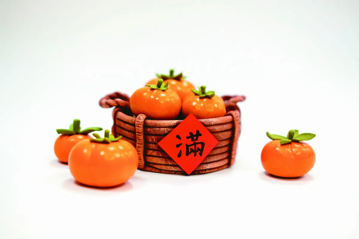 【創意黏土教室】好柿一籮筐 輕黏土創作