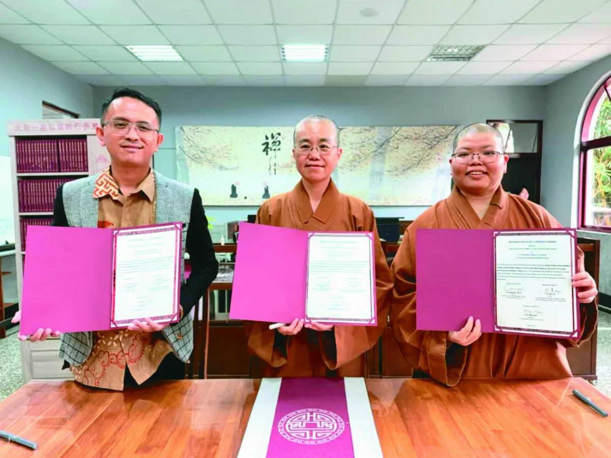 印尼佛教大學、佛光山叢林學院 簽MOU