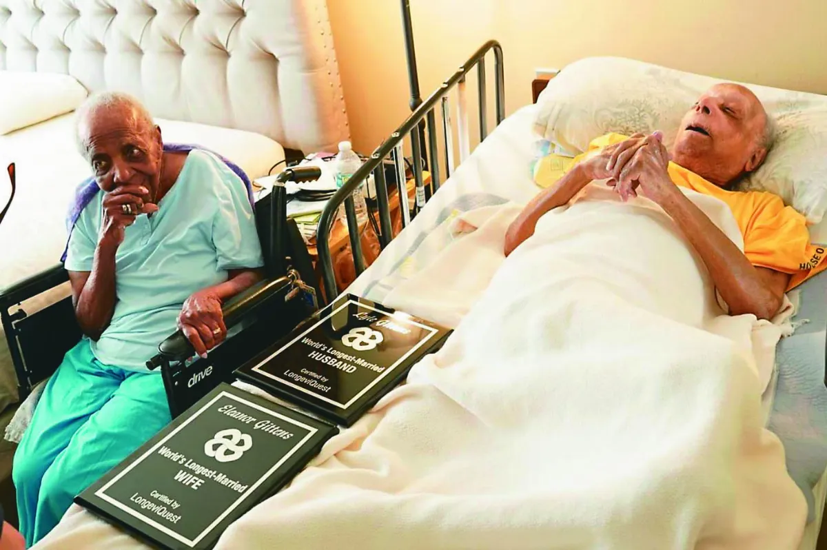 全球婚齡最久 最長壽夫妻相守83年