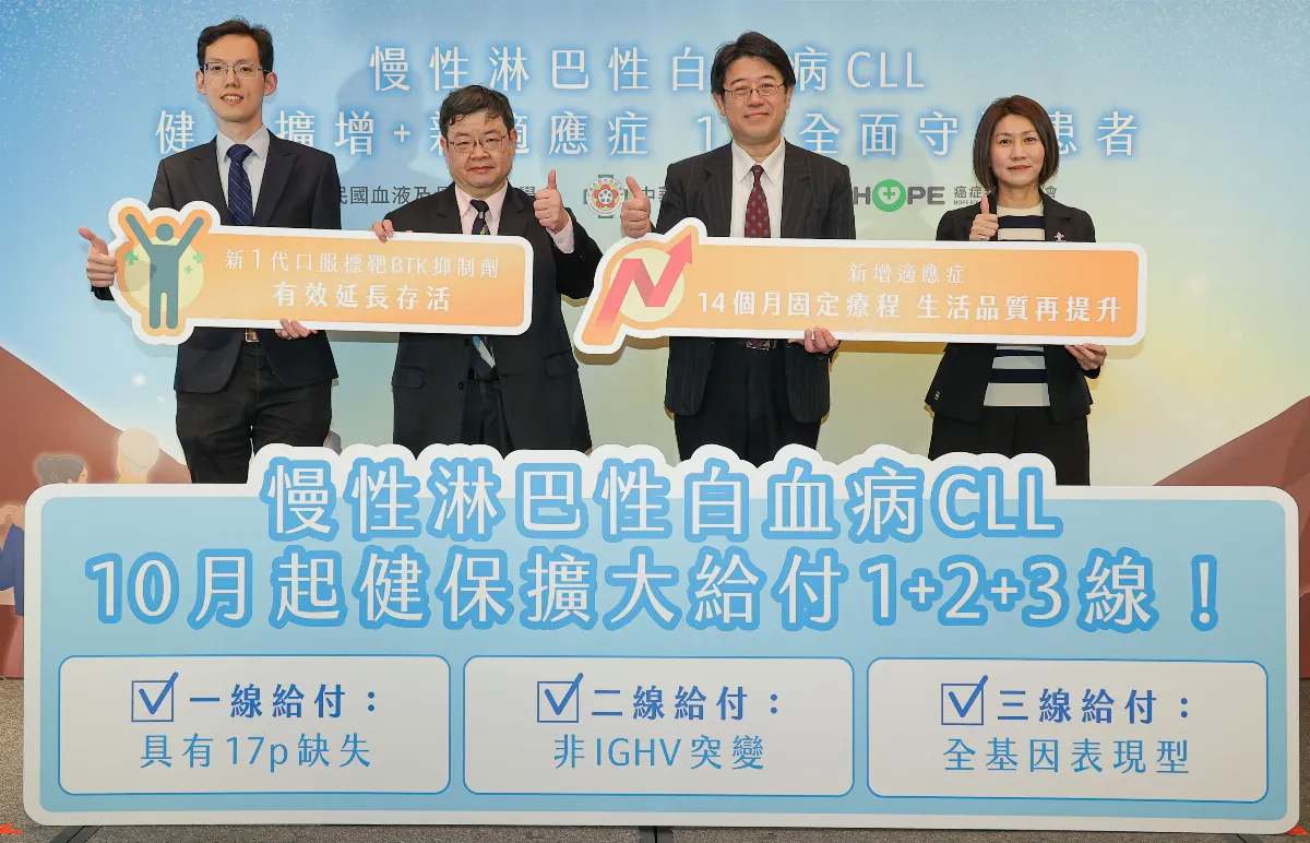 沉默血癌現曙光 標靶治療全面提升