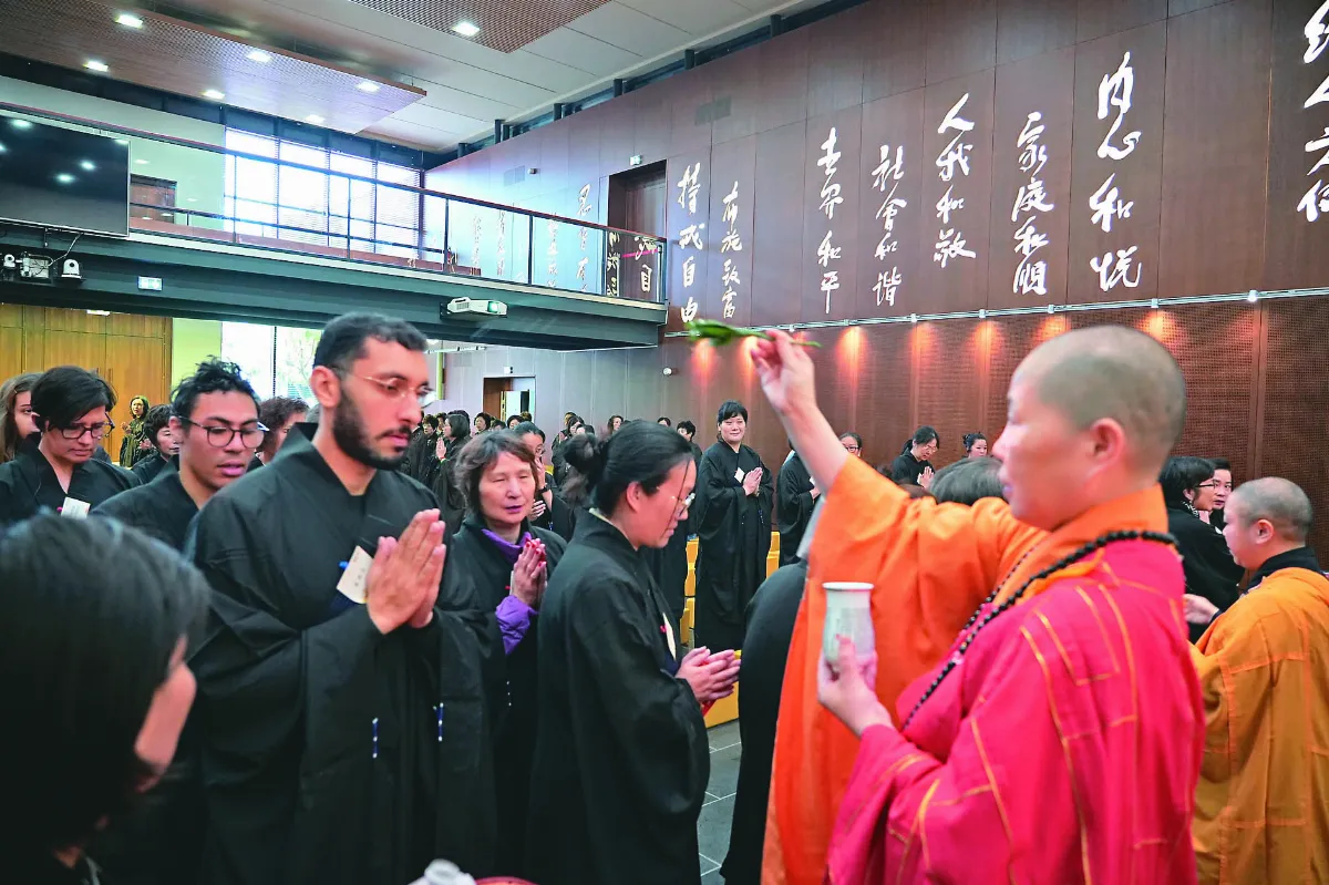 法華禪寺皈依典禮  佛子開啟修行旅程