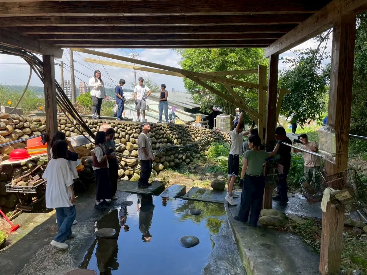 中原大學改造百年洗衫坑 成為社區新據點