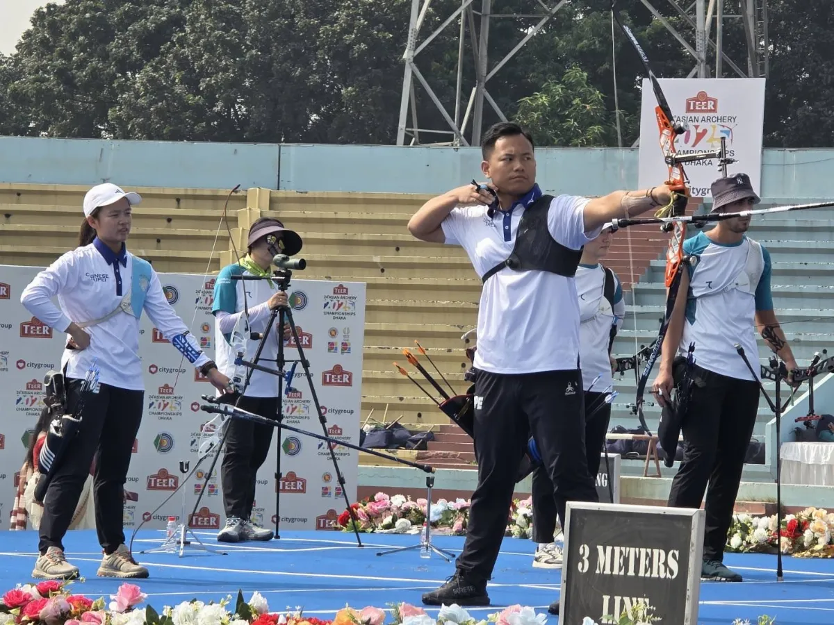 射箭／國際賽首金來得正巧 戴宇軒一掃奧運後低潮