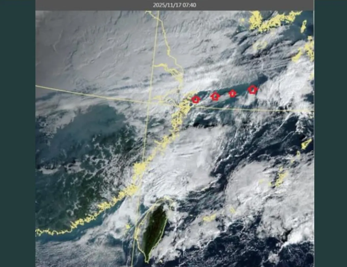 「雲街」明顯出現  冷空氣要來了