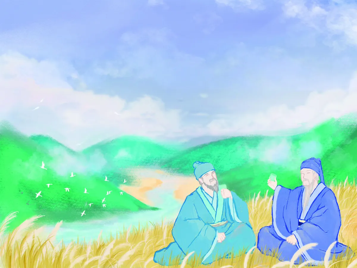 【唐詩小學堂】孟浩然〈秋登蘭山寄張五〉