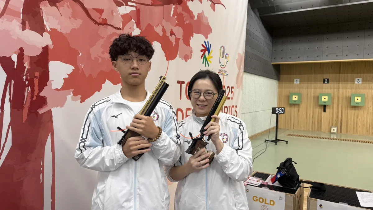 聽奧／再1銀！ 許明睿及高雅茹射擊混雙爭光
