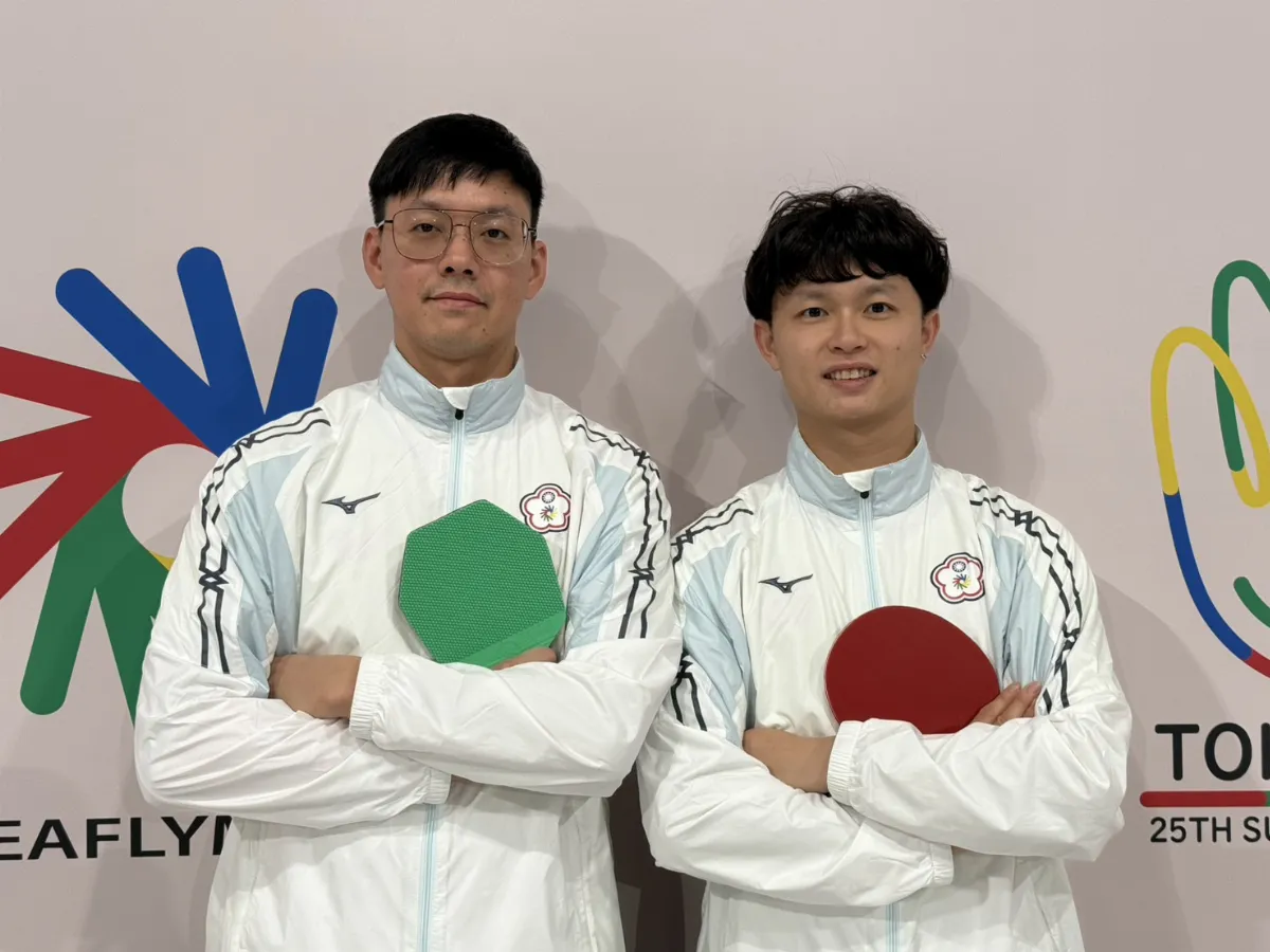 聽奧／桌球再添2銅 中華代表團單日2銀2銅