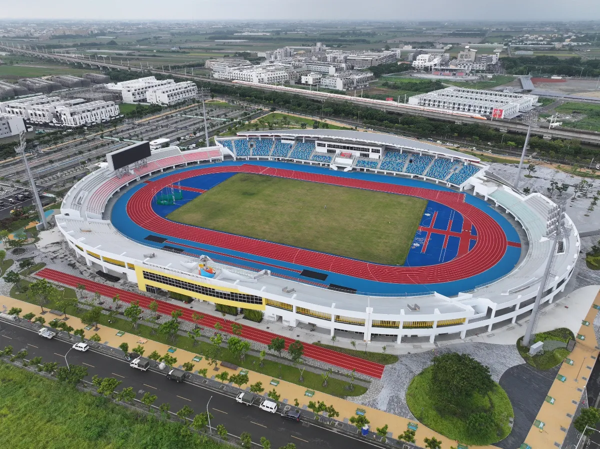 雲林田徑場全面啟用 躍升國際級運動新地標