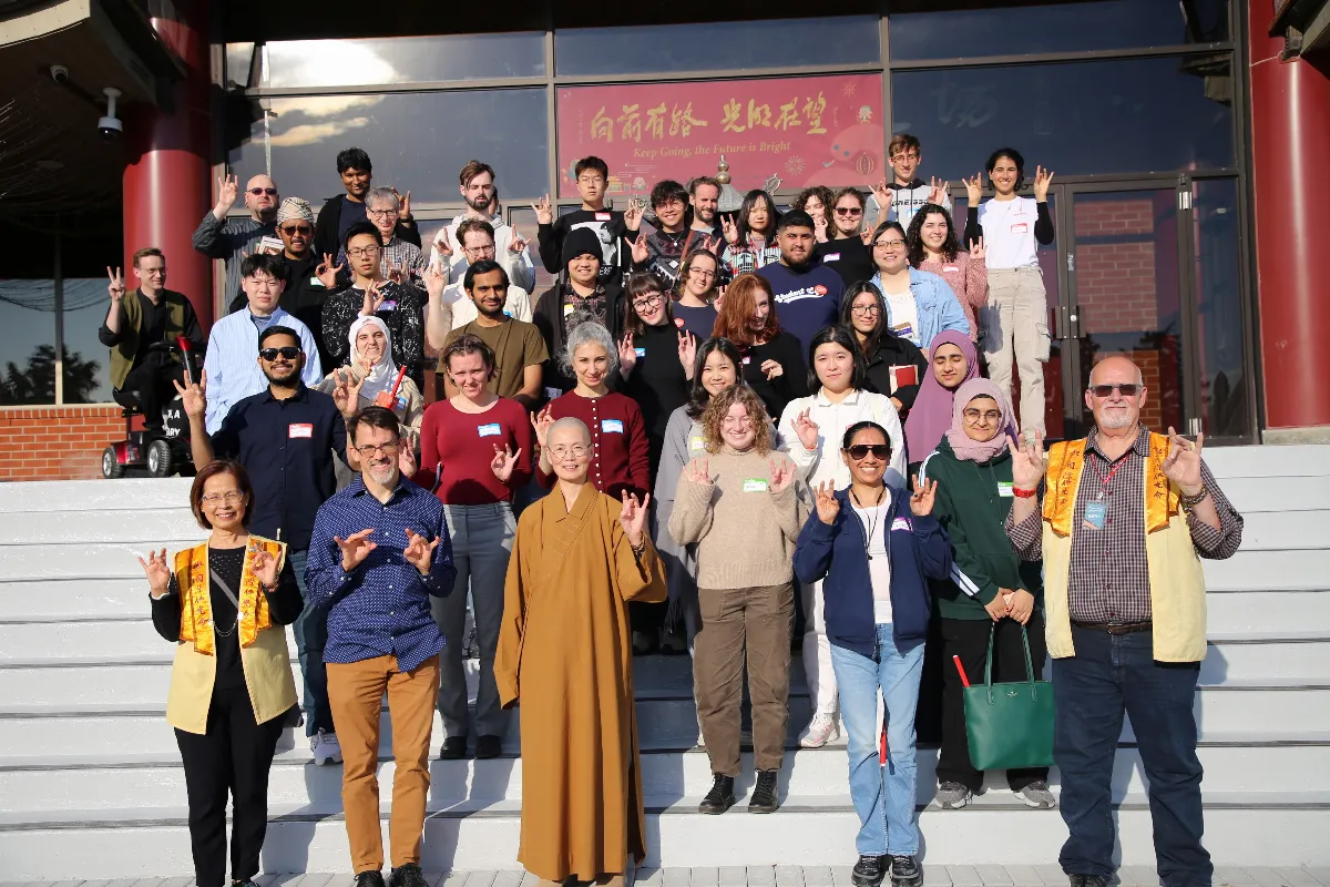 University of Toronto Graduate Students Visit Fo Guang Shan Toronto to Explore Humanistic Buddhism