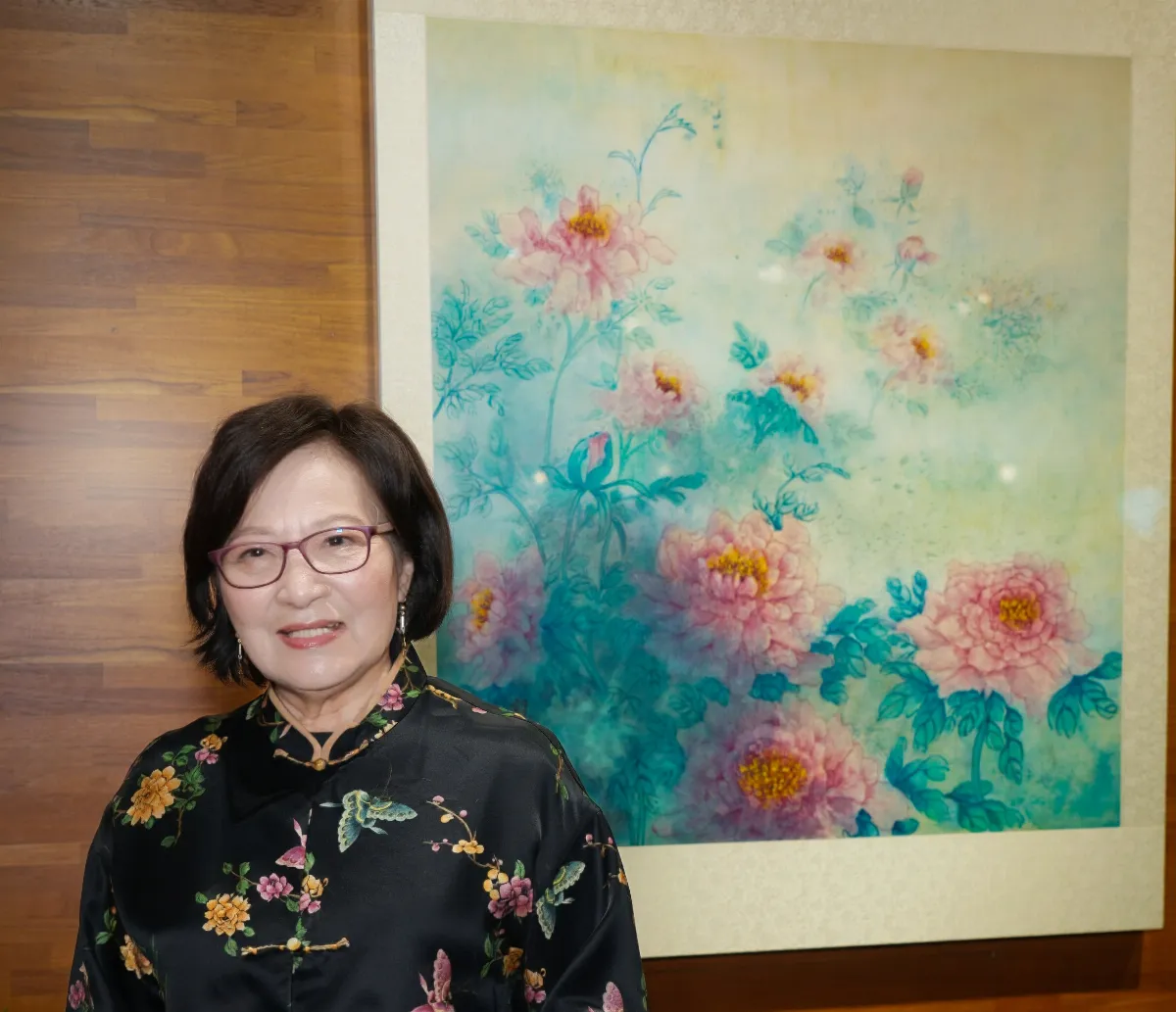 人生百態 盡在花間 黃人鸞用「牡丹新語」描繪「花漾年華」