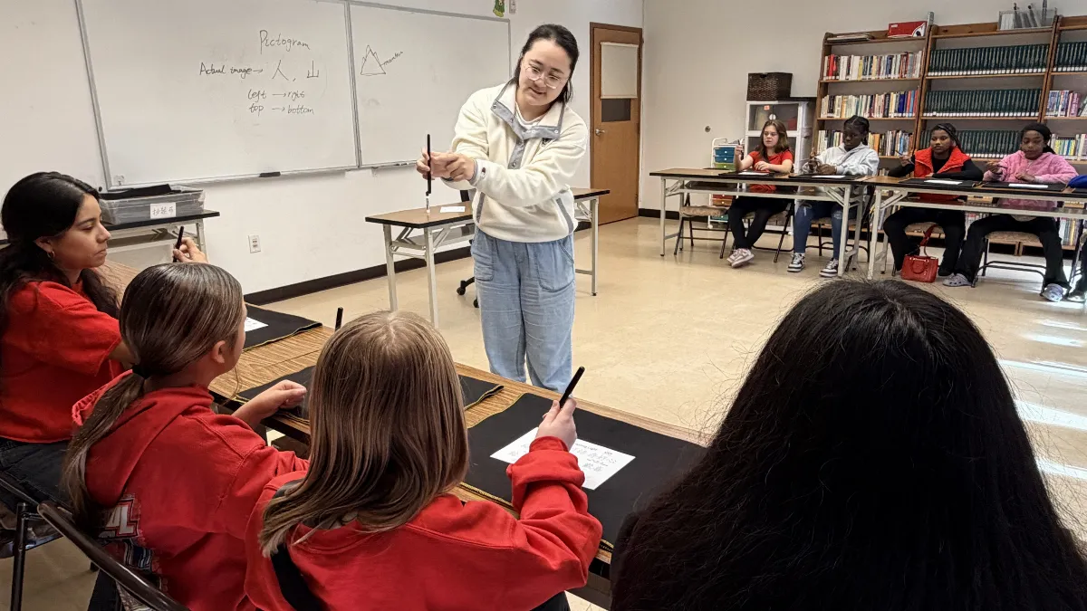 Norwayne Middle School Visits Fo Guang Shan North Carolina Exploring Chinese Culture and the Wisdom of Buddhism