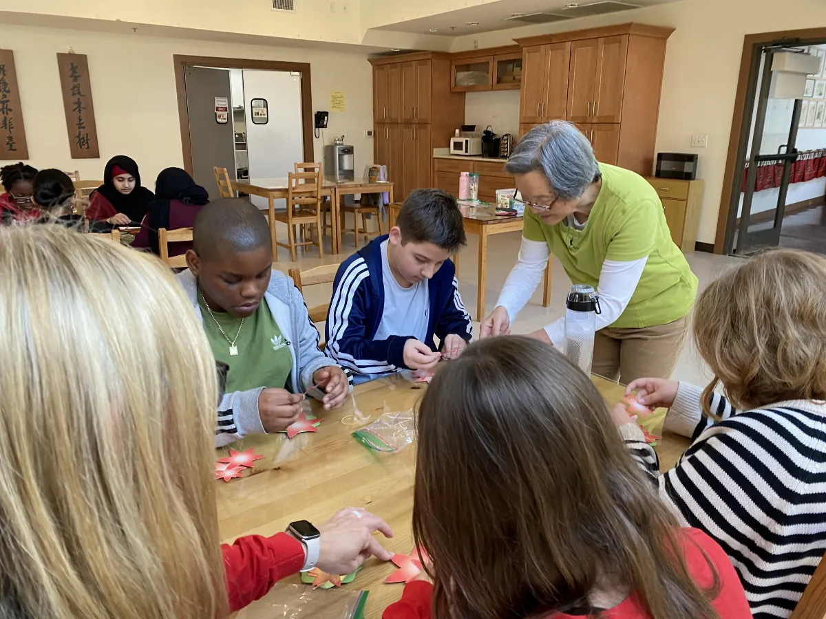 Norwayne Middle School Visits Fo Guang Shan North Carolina Exploring Chinese Culture and the Wisdom of Buddhism