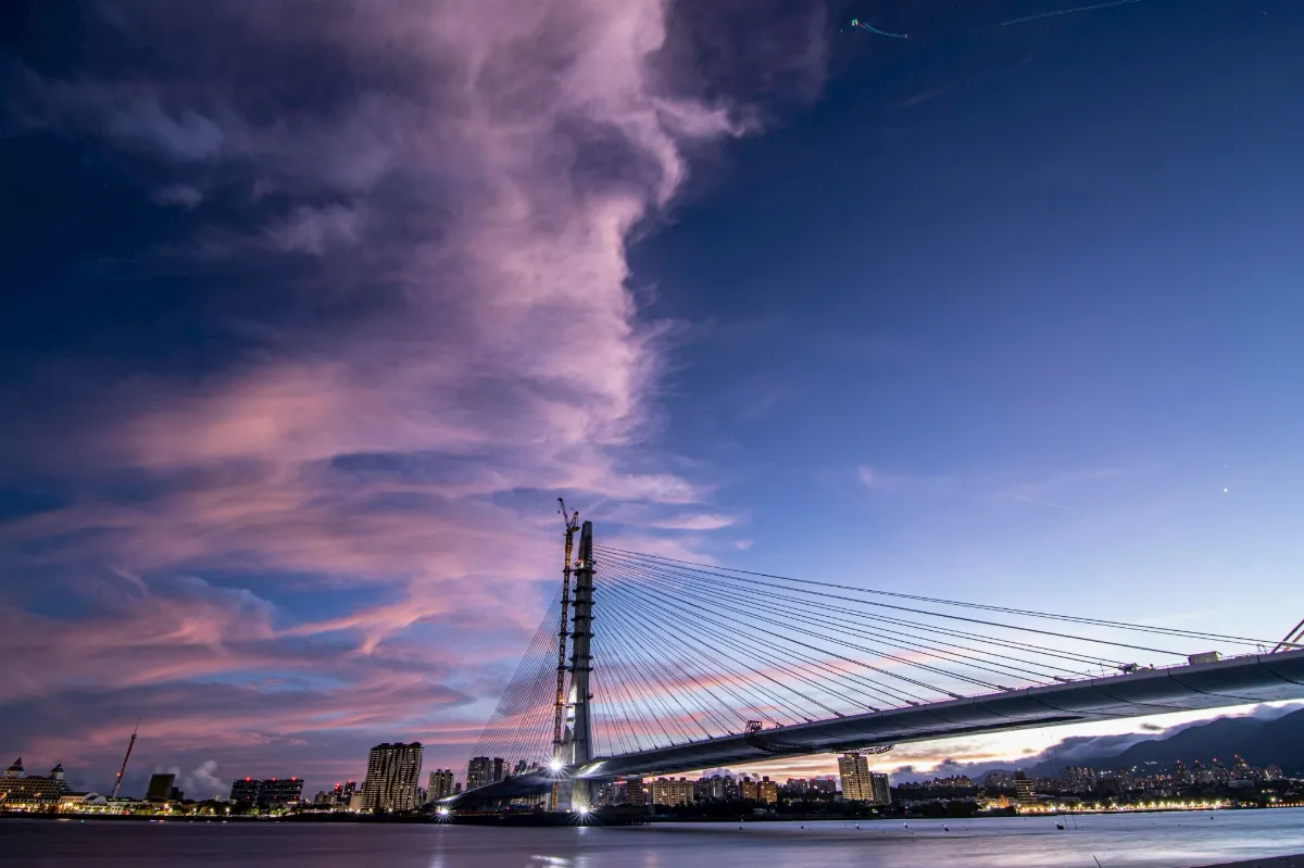 淡江大橋明年5月通車 4月舉辦路跑、自行車活動搶先體驗