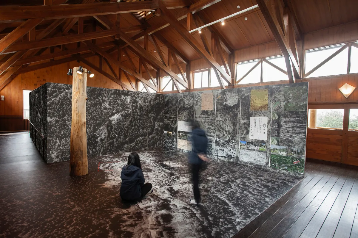 阿里山裝置藝術展 重現消失的沼平聚落