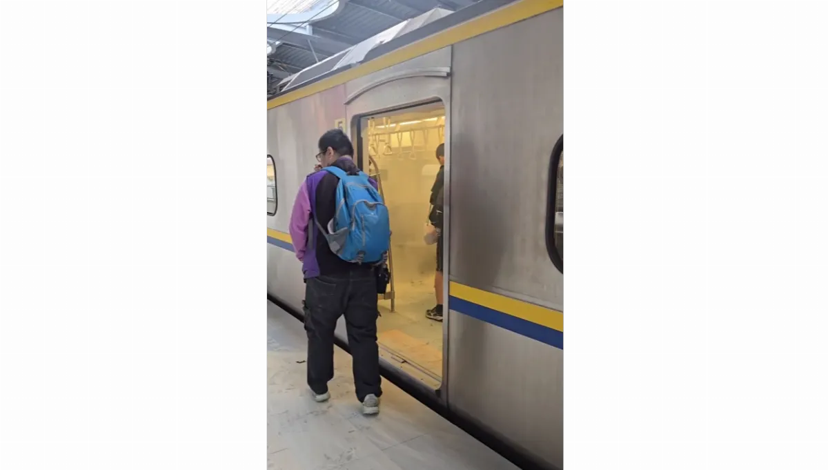 學生背包行動電源栗林站自燃 台鐵座椅燒灼擬求償