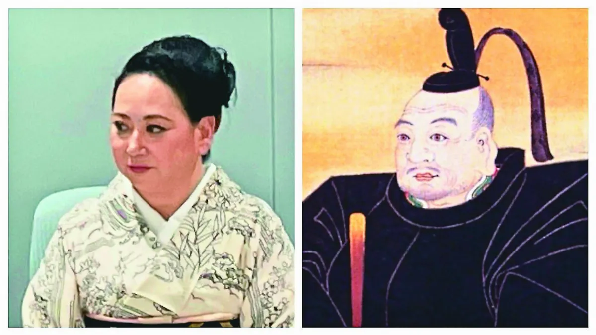 德川家康後代 容貌像複製祖先