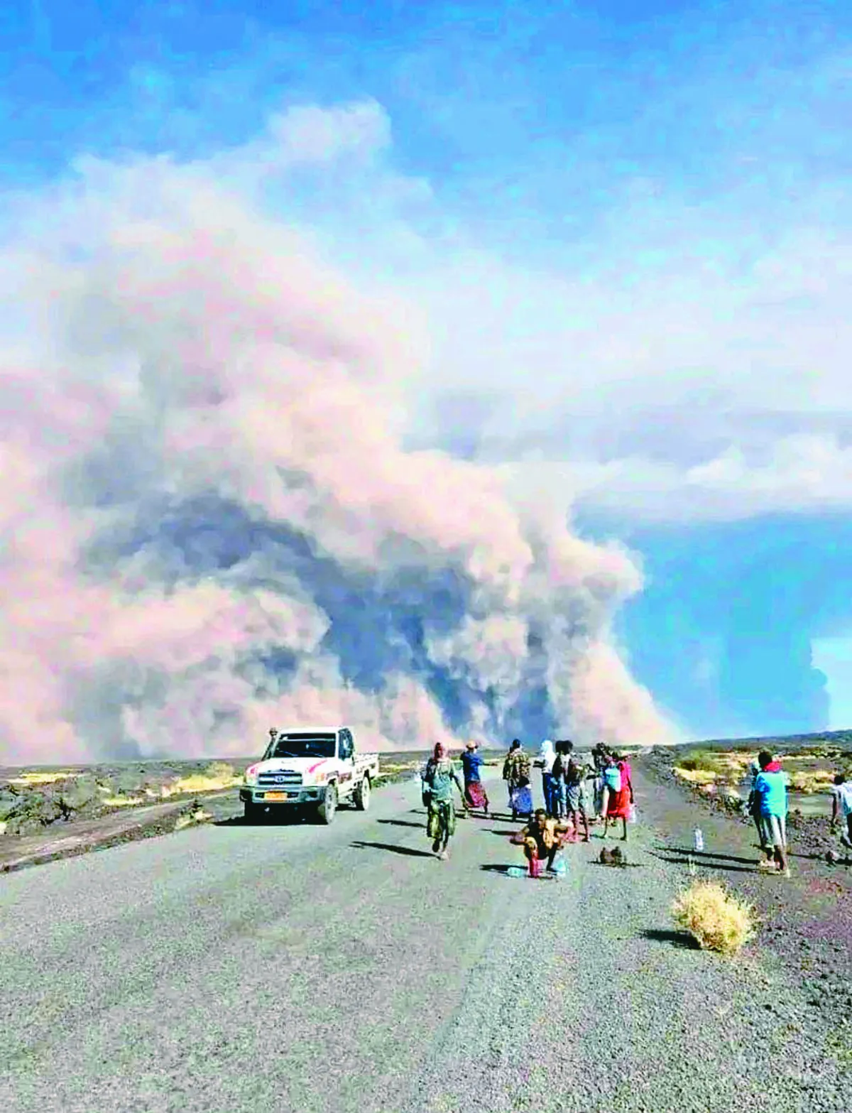 衣索比亞火山 沉寂1.2萬年噴發