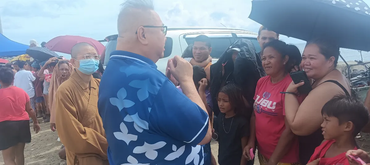 Fo Guang Shan Launches Second Relief Operation in Cebu, Assisting 1,500 Affected Families
