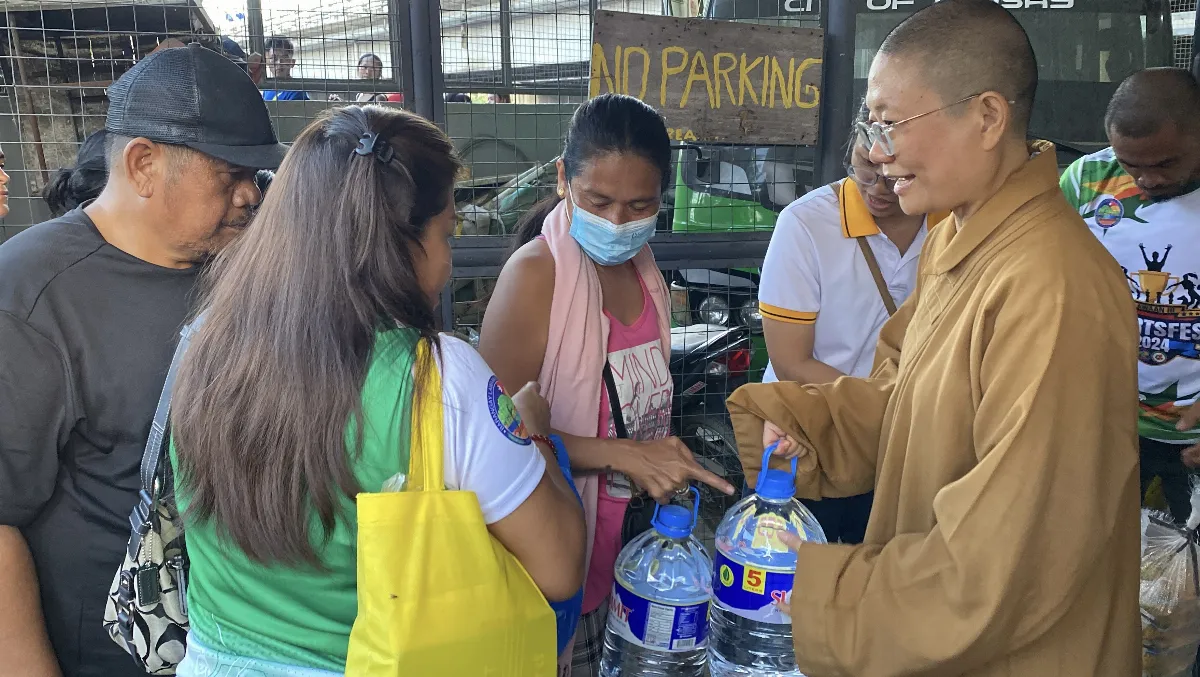 Fo Guang Shan Launches Second Relief Operation in Cebu, Assisting 1,500 Affected Families