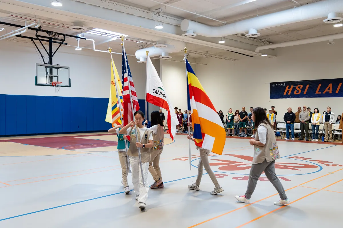 Loving-Kindness and Compassion Between Law Enforcement and Community: Hsi Lai Cup Charity Basketball Game Brings Holiday Warmth to Children