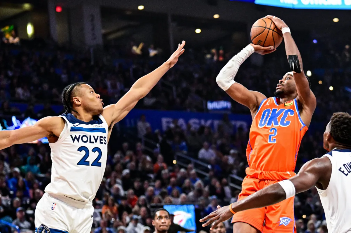 NBA／SGA抱病砍40分 仍率雷霆擒灰狼奪10連勝