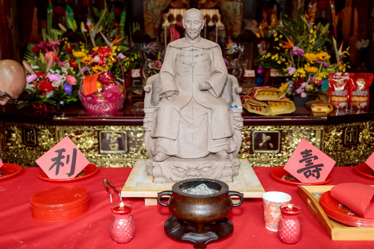 六興宮200周年慶 雕王得祿神像奉安