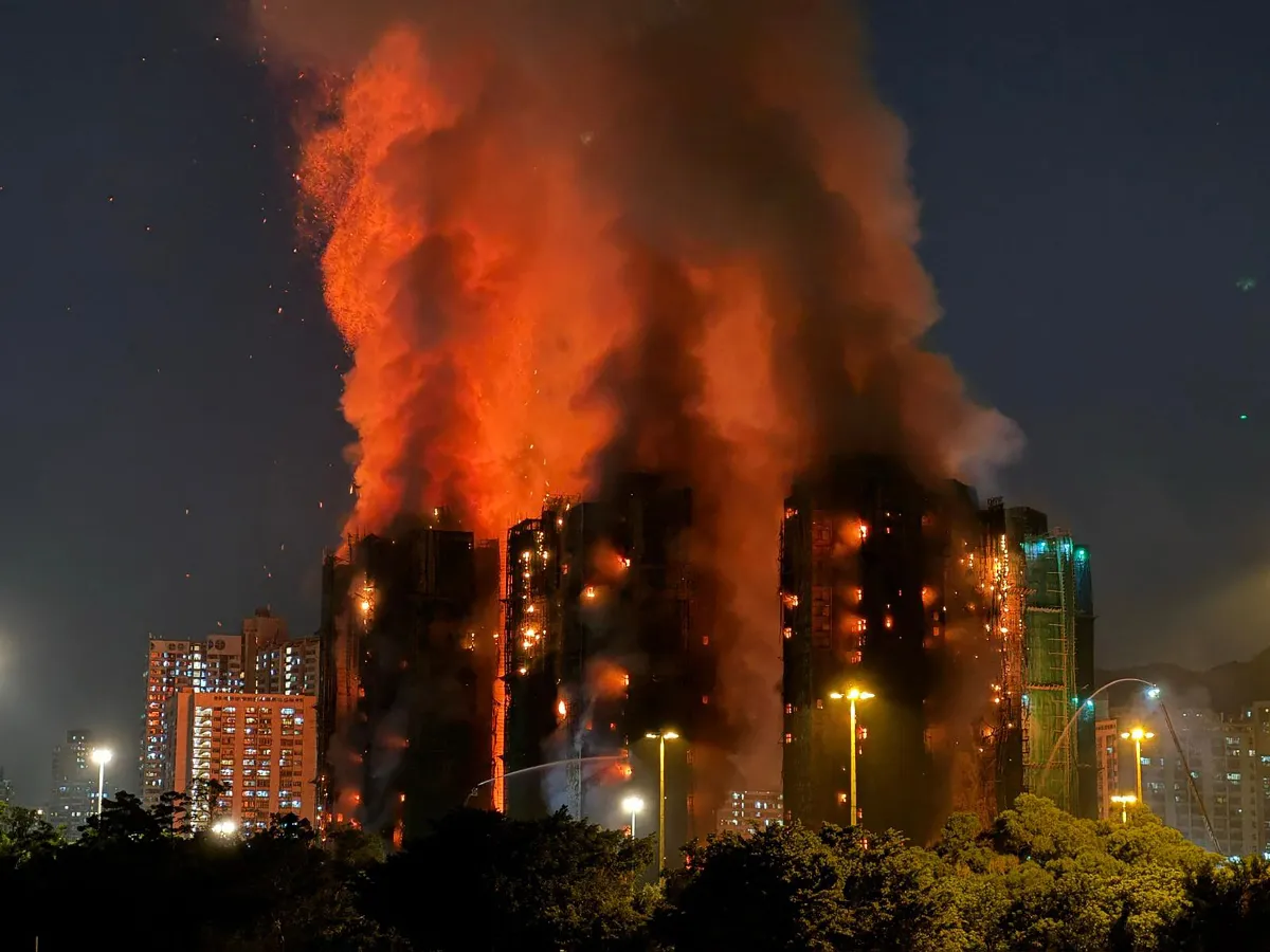 香港宏福苑大火最新情況 港府證實已128人遇難